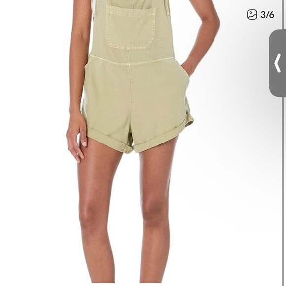 Billabong Pants - Billabong Olive Green Overalls